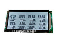 Tre linee segmento monocromatico LED bianco del pannello di TN di serie delle cifre LCD dello schermo 52