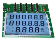 Esposizione LCD Transmissive positiva, pannello LCD monocromatico del connettore di PIN HTN