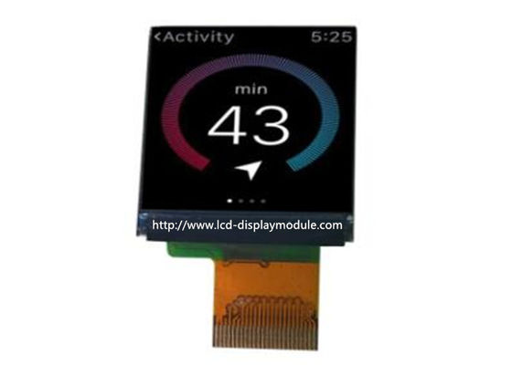 Modulo dell'esposizione di TFT del quadrato di IPS dell'interfaccia di MCU SPI per lo Smart Watch portabile