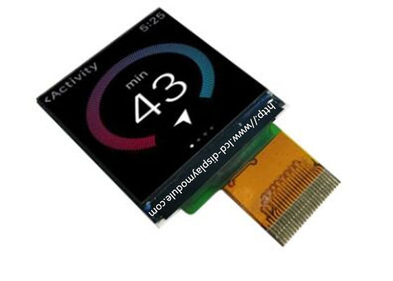 Modulo dell'esposizione di TFT del quadrato di IPS dell'interfaccia di MCU SPI per lo Smart Watch portabile
