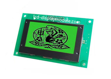 Risoluzioni LCD 128 * 64 della PANNOCCHIA dello schermo di visualizzazione di verde giallo per il connettore dell'otturatore FPC